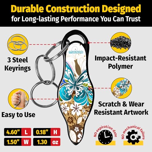 MUNIO Self Defense Keychain