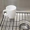 Better Houseware Sink Protector Prevents Scratches Sink Rack for Bottom of Sink Black Sink Mat Sink Protectors for Kitchen Sink Metal Medium 2-Pack