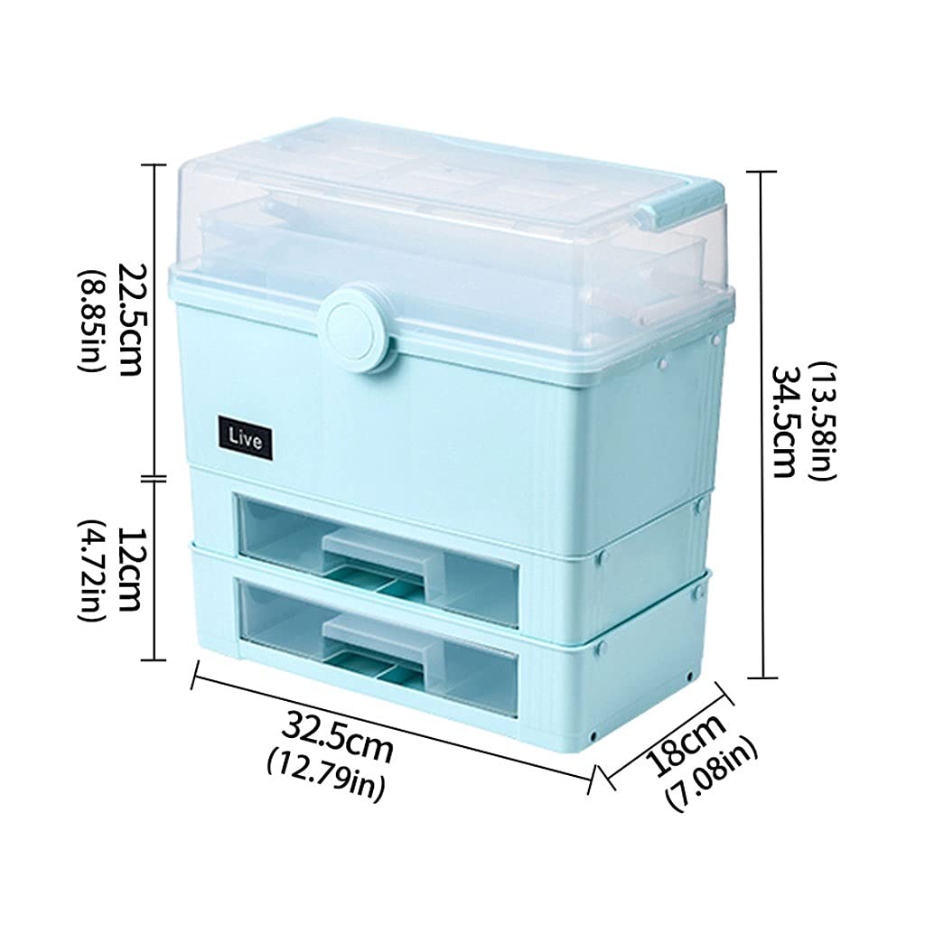 Kit di pronto soccorso, Kit di pronto soccorso Cassetta in plastica(Pink,2)