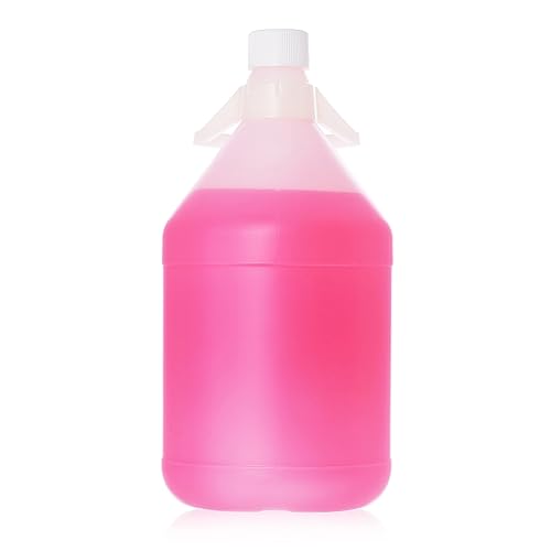 Miniatura 3 de Solución tampón pH 4, rojo codificado por color, solución de calibración de pH, 3.8 litros, 1 galón, estándar de referencia rastreable NIST,