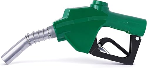 Miniatura 8 de Boquilla de combustible automática, 1 pulgada, 31.7 galones/min, pistola de combustible de alto caudal, 3 engranajes, ajustable, apagado automático,