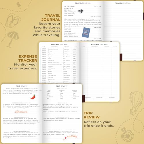 Clever-Fox-Travel-Journal--Vacation-Road-Trip-Itinerary-Planner-Organizer-Traveling-Memory-Diary--A5-Traveler-Adventure-Notebook-Amber-Yellow