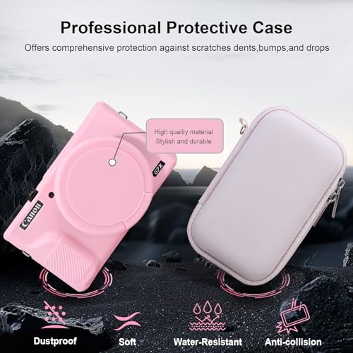 Funda rígida y silicona para Canon PowerShot G7X Mark III miniatura 6