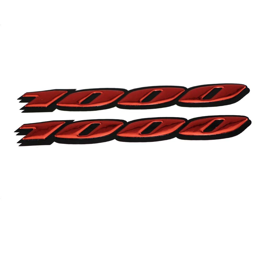 3D Raise Stickers Decals For Suzuki GSXR1000 Gold Tank Emblem Sticker Bling