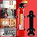 Fire Extinguisher for Home, 2 Pack Car Fire Extinguishers with Mount, 8 in 1 Portable Kitchen Fire Extinguishers for A, B, C, K Category, 620ml Mini Fire Extinguisher for Car Truck Boat