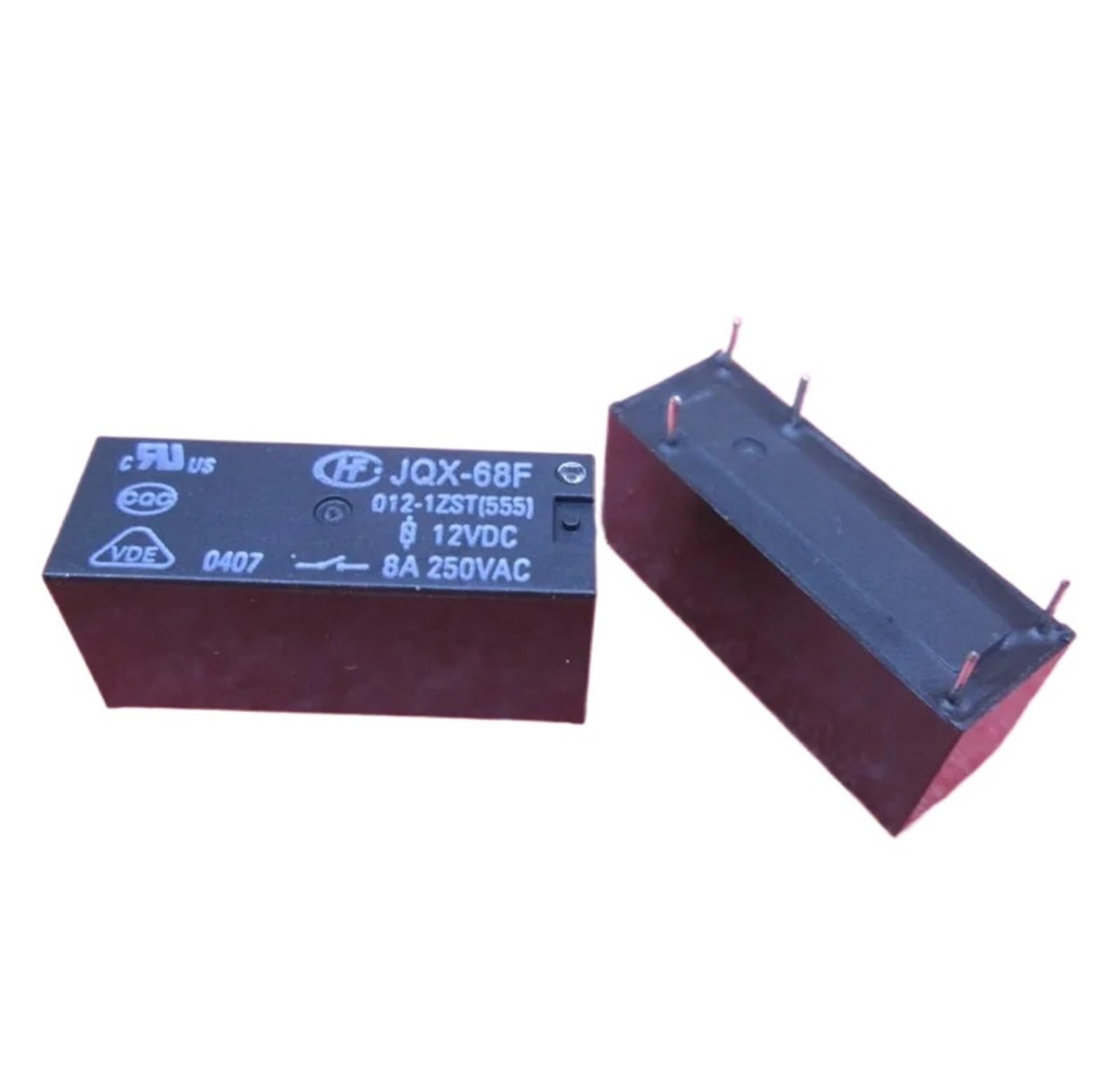 OSHZIKJII Relay JQX-68F-012-1ZST-12VDC JQX68F-012-1ZST 12VDC 8A 250VAC DIP5 10PCS/LOT
