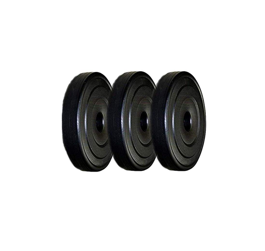 SUPRO Dumbbells Plates PVC Filled with Concrete Weight Lifting Dumbbells for Fitness Workout and Increase Your Body Muscle Strength Training for Home Gym 4.5 Kg (1 + 1 + 2.5) (B08XH1MZMF) Amazon Price History, Amazon Price Tracker