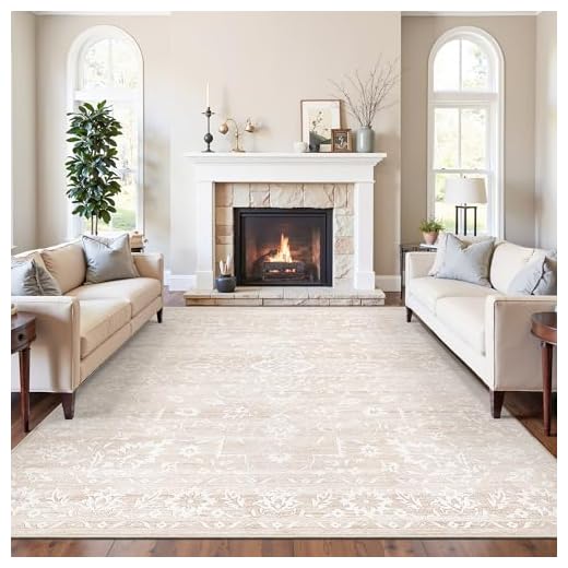 Soalmost Stain-Resistant Area Rug 8x10