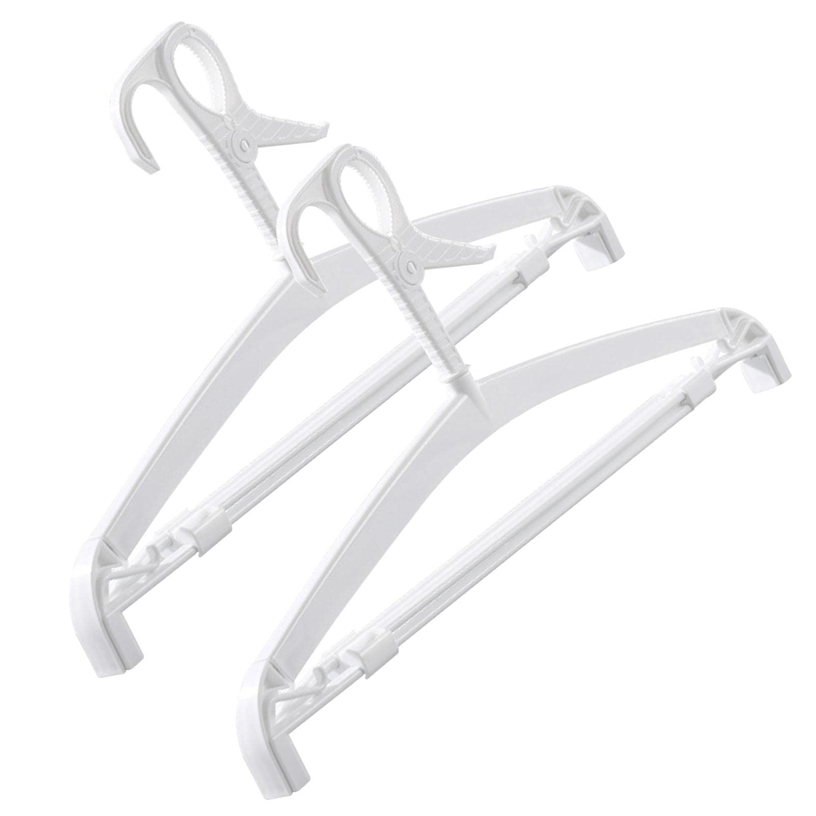 Porte-serviettes réglables et cintres coupe-vent pour dressing et balcon
