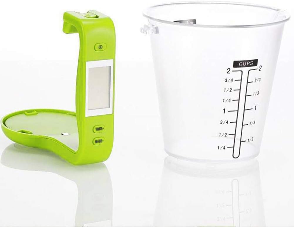 Kitchen Measuring Cup Scale LCD Digital Display for Baking Tea Weighting Coffee