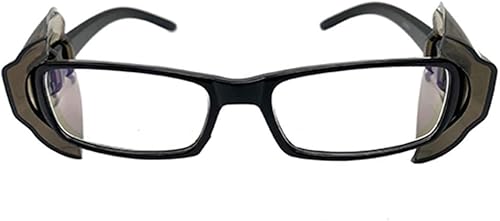 Miniatura 6 de 24610 pares de protectores laterales de seguridad para ojos, protectores laterales deslizantes, se adapta a anteojos de tamaño correspondiente (gris)