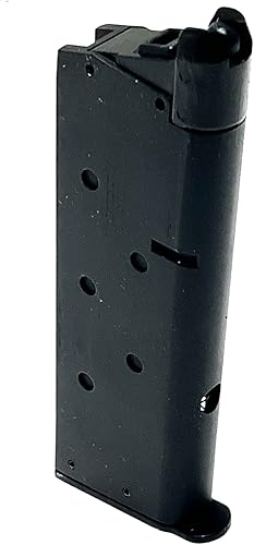 Miniatura 3 de Pistola de metal Airsoft Compact 1911 Style SRC SRV-10 Gas Blowback GBB 0.236 in BB solo cargador de gas negro