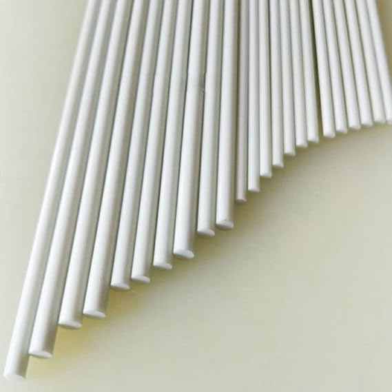 White Glass Fiber Bar Fiberglass Rod, for Homenishing Decoration Material Solid Fiberglass Rod 3.0M/1.6Mm