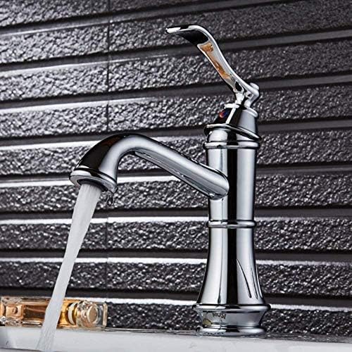 Robinet mitigeur de bain chromé durable en laiton massif