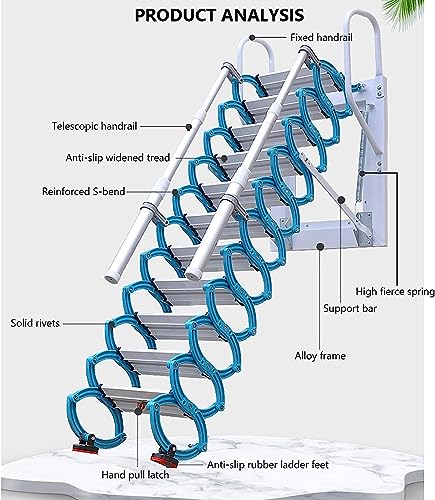 Consejos y reviews para comprar Escalera de atico más recomendados. 8 Imagen adicional