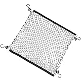 ABOOFAN Gepäcknetz für Campingwagen Elastisch aus Nylon Verstellbar mit Haken für Outdoor Campingstellplatz und Gartenwagen