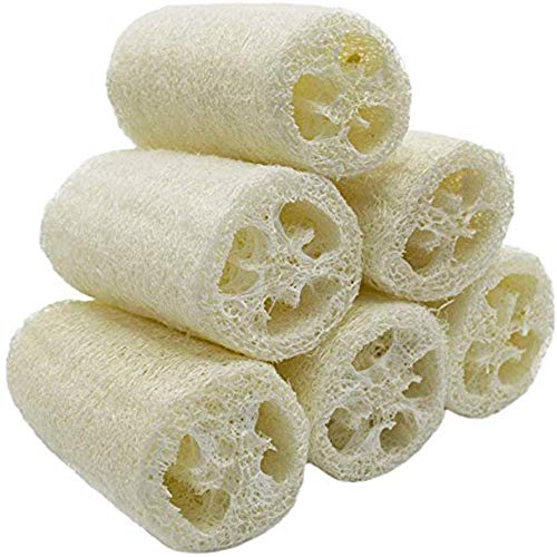 image for WANGZAIZAI Loofah Sponge, Natural Loofah Cucumber Sponge, Removal, Dea