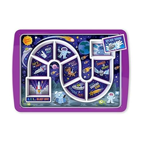 Image of Fred DINNER WINNER Kid's Dinner Tray, Outer Space (Outer Space) (5246637)