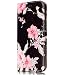 Galaxy S8 Case, S8 Case, S8 Wallet Case, JanCalm Flower Pattern Premium PU Leather Wallet [Card/Cash Slots] STAND Magnetic Flip Folio Cover for Samsung Galaxy S 8 + Crystal pen (Black/Flower)