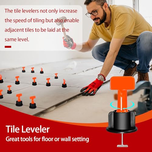 752 Stück Fliesen Nivelliersystem Nivelierset Fliesen Nivelliersystem mit Fliesenkreuze 2mm Fliesenkreuze 3mm Fliesenschlüssel für Wand und Boden Fliesen Wiederverwendbar