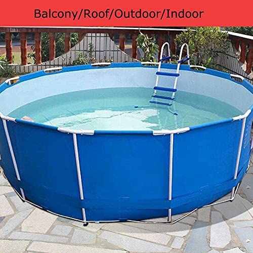 FHISD Inch Kinderplanschbecken,Swim Center Familienpool mit Sitzplätzen,Rund Stent-Pool, großer Außenpool-4,5 x 1,05m – Bild 5