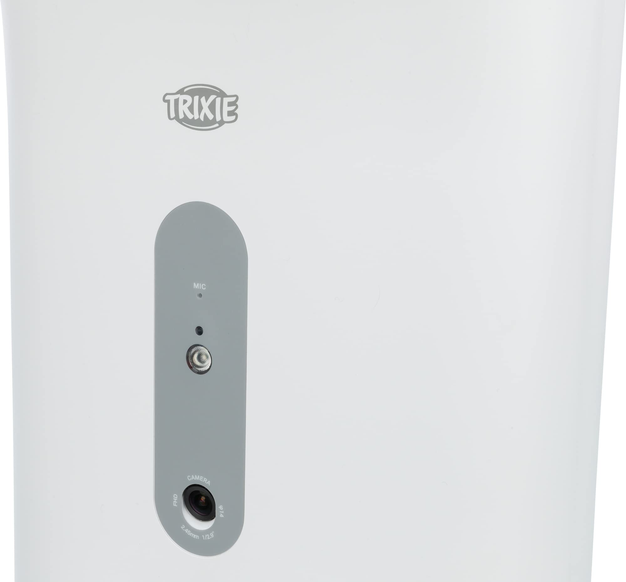 Distributeur automatique nourriture TRIXIE TX8 Smart 2.0 - 4,5L - 24 × 38 × 19 cm - Blanc