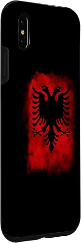 Vista 24 de Funda para iPhone 13 Pro Max Albanian Albanian flag Albania Eagle Kosovo