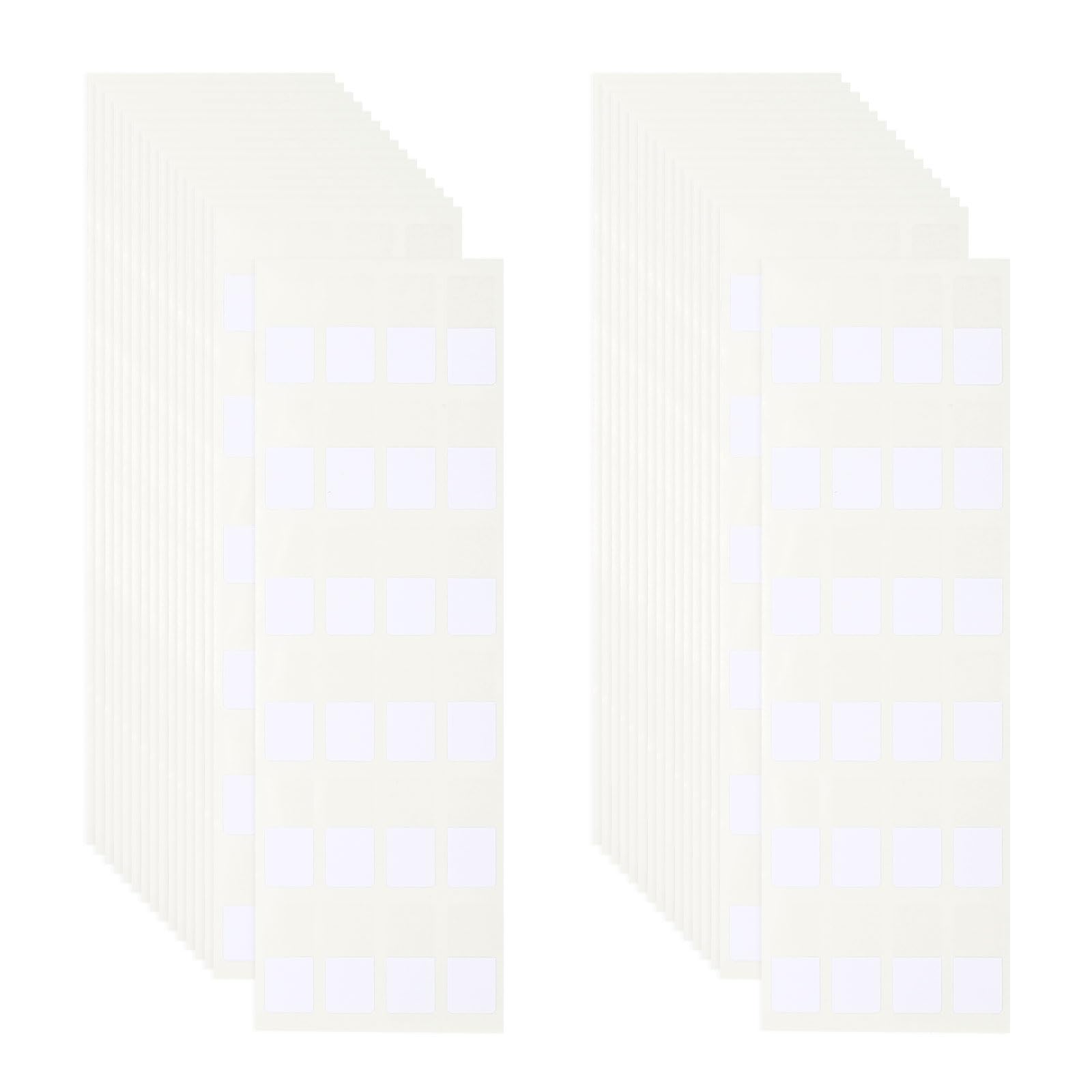 PATIKIL Clear Index Sticky Tabs, 480 Pcs Small Transparent Sticky Notes Bookmarks Planner Stickers Page Tabs for Office Notebooks File Folder Ledger Book, White