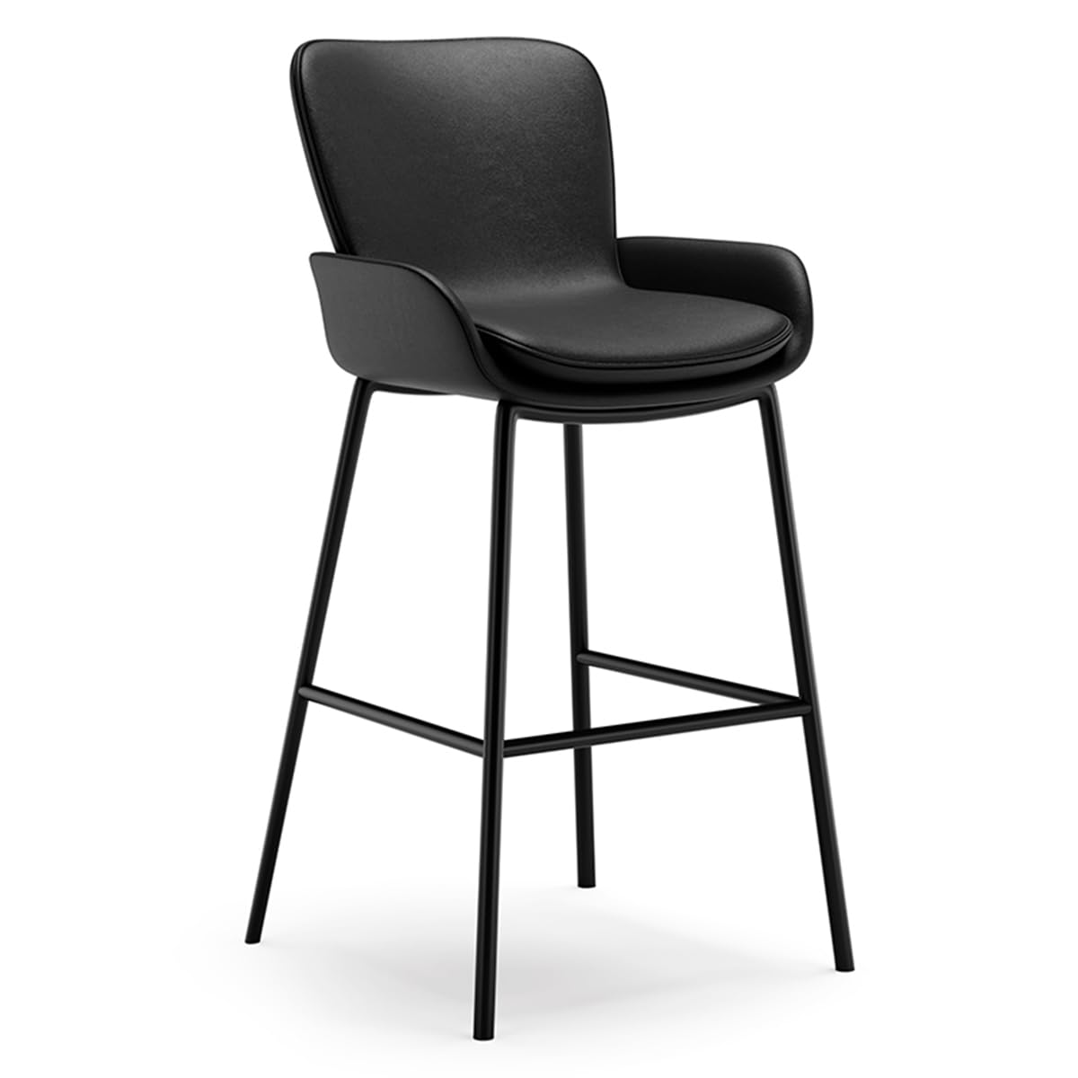 Chaises de bar modernes pour îlot de cuisine et comptoir de café accueillant