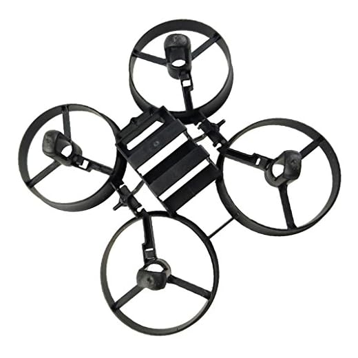 Sharplace RC Drone Cadre Principal Protecteur d'Hélice Accessoires pour JJRC H36 E010 E010C E010S NH010 - Noir