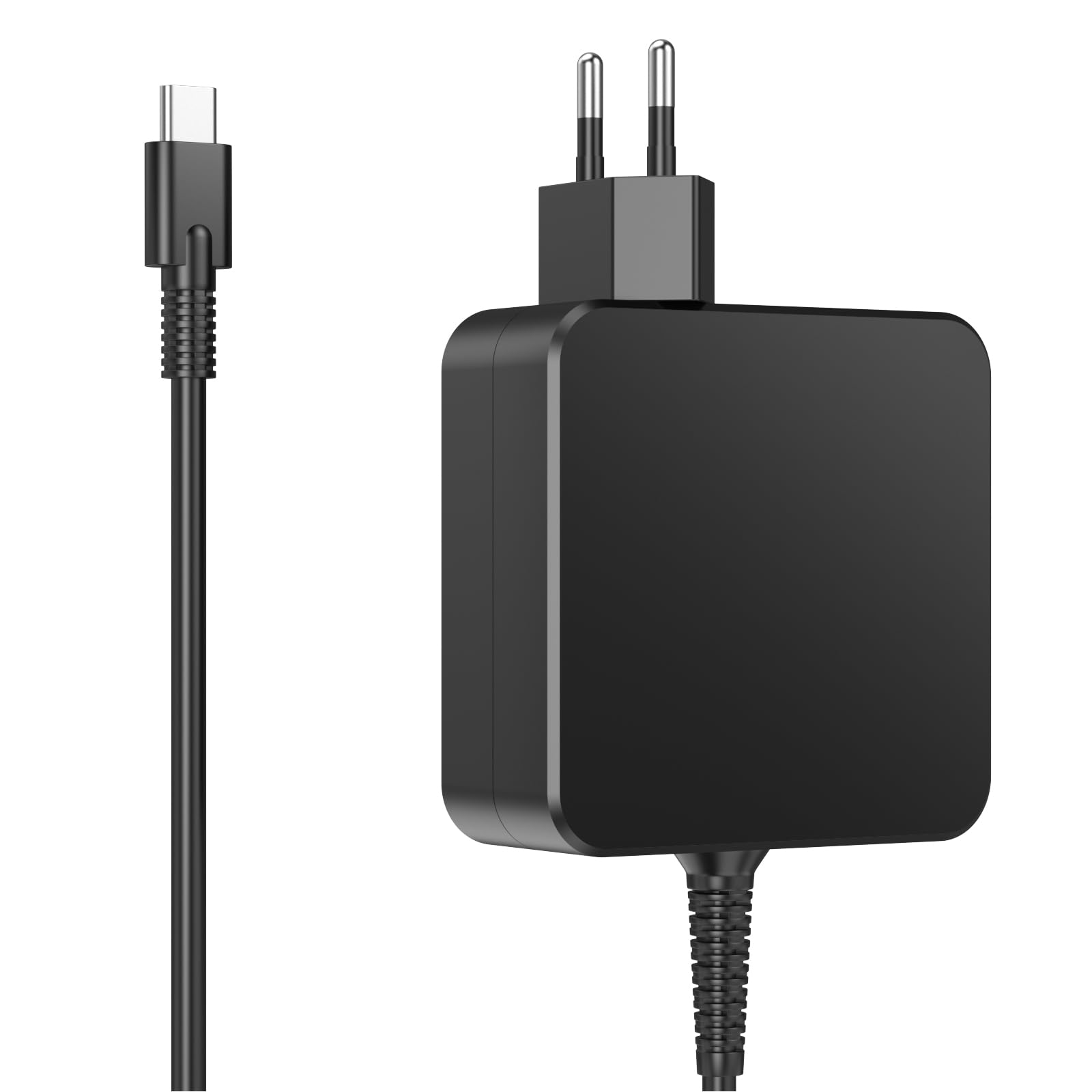 Caricatore USB C 65W Portatile Alimentatore Caricabatterie