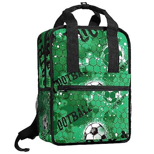 Sac à dos de football avec bretelles réglables pour un confort scolaire