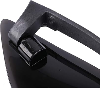 KIWI MASTER Adjustable Air Deflectors for 2014-2024 Harley Touring Electra/Street/Tri Glide Accessories Side Wings Windshield Fairing Side Cover Shield, Dark Smoke, Pair