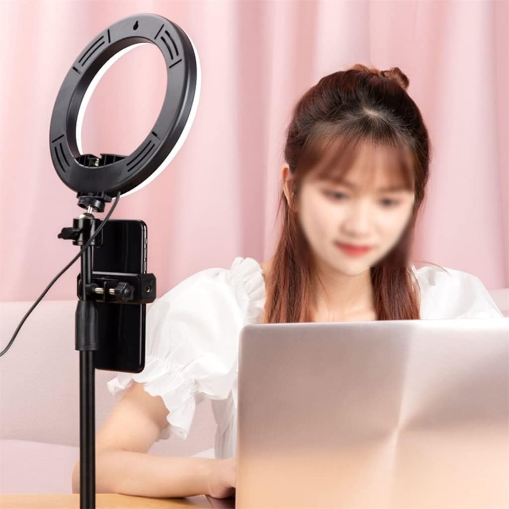 Mobile Phone Live Broadcast Triangle Bracket Fill Light Light a Full Set of Camera Support Frame Selfie Beauty Anchor(D,33 * 170cm)