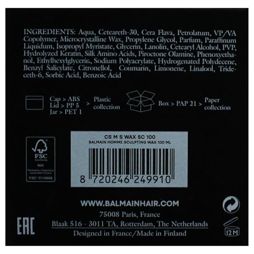 Balmain Hair Couture Homme Cera Moldeadora 3.38 oz miniatura 7