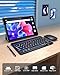 YQSAVIOR Tablet MTK8768 Octa-CORE 10.1Inch RAM 10GB(4GB+6GB Expand) +64GB ROM+1TB Expandable Computer PC with Case/Keyboard/Mouse, IPS 1280 * 800 Screen, 2+8MP Dual Camera, WiFi, BT, (Black Kit)