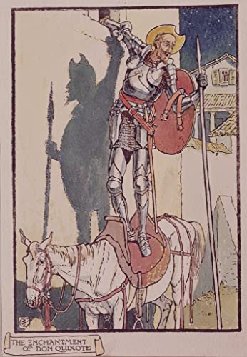 Affiche en Toile Don Quichotte Peinture Murale Art Déco Salon Chambre 60x90
