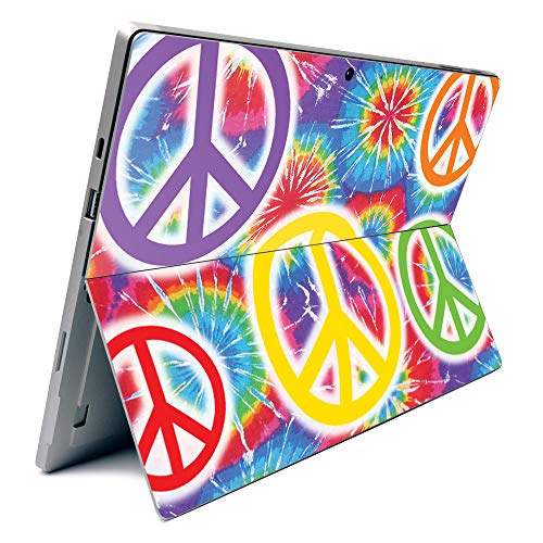 Image of MightySkins Carbon Fiber Skin for Microsoft Surface Pro 7 - Peaceful Explosion | Textured Carbon Fiber Finish | Easy to Apply, Remove, and Change Styles | Made in The USA