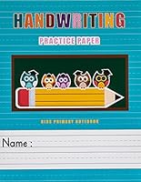 Handwriting Practice Paper: Kids Primary Notebook Writing Skill Workbook for Kindergarten 1795554010 Book Cover