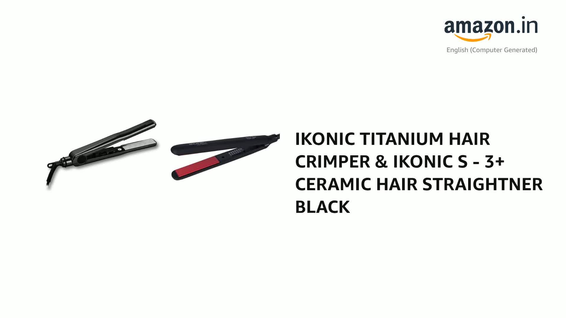 T*y様 Sealector III タッキングアイロン IKONIC TITANIUM HAIR CRIMPER & IKONIC S - 3+ CERAMIC HAIR
