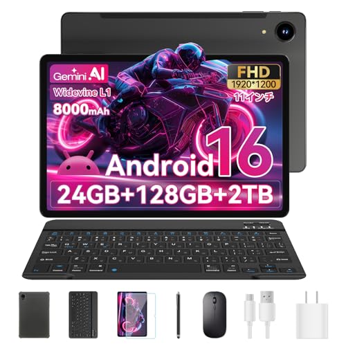 Amazon.co.jp: Android 16 タブレット 11インチ Wi-Fiモデル Headwolf