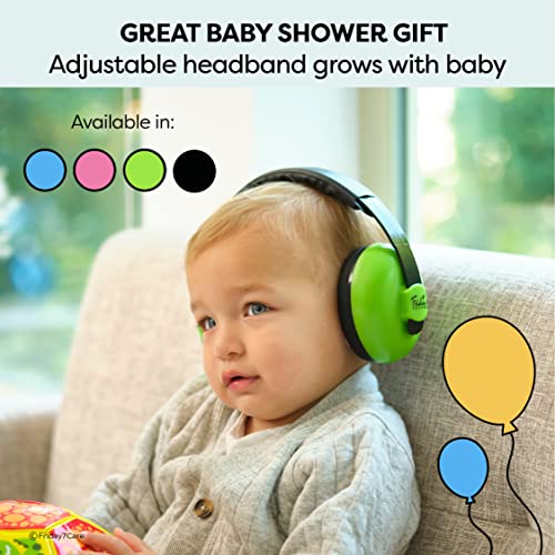 Friday 7Care Baby Ear Protection Noise Cancelling Headphones For Ages 0-24 Months, Green #TOP5