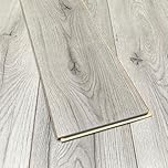 8mm Laminate Flooring Century Grey Oak - Light Grey Plank Effect - Luxury Laminate - Click Installation - Sold Per 2.131m2 Pack