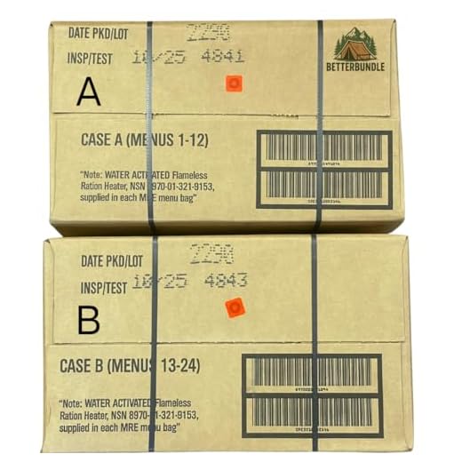 Ready-to-Eat Military-Grade MRE Meals