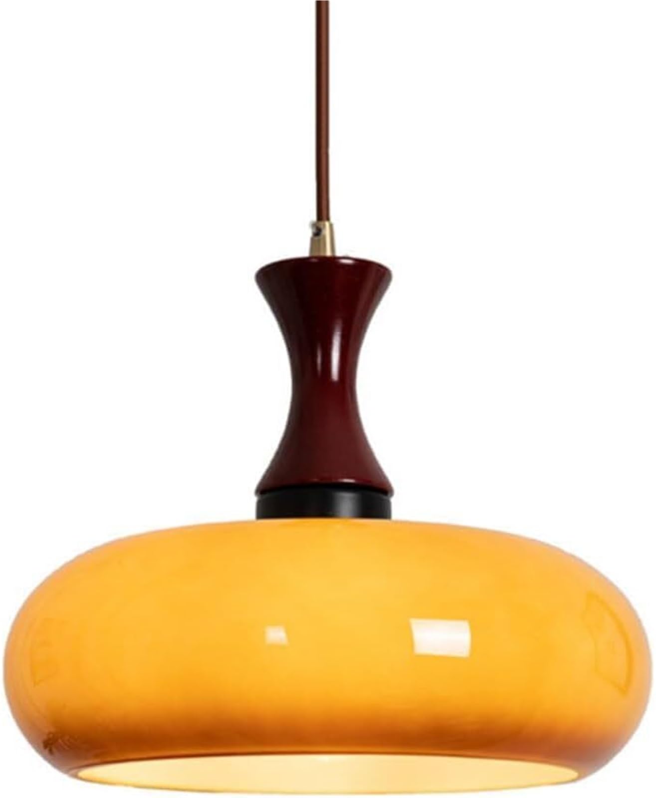 LYMSXAZOU Pendant Light Fixture - Mid Century Modern Ceiling Hanging Lamp Antique Vintage Chandelier for Kitchen Island, Dining Room, or Bedroom