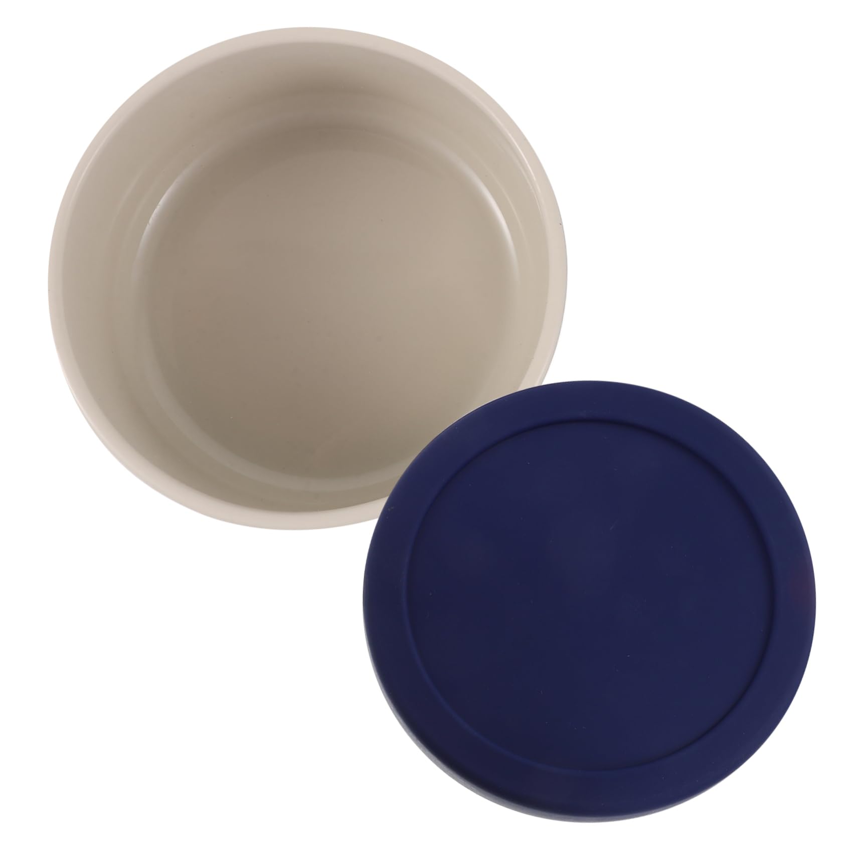 OFFSCH Silicone Food Storage Container with Airtight Lid Stackable Organizer for Fresh Keeping Portable Meal Box for Snacks Jellies and Puddings Picnic Travel Use