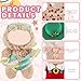 Simgoing 8 Sets Festival 17cm Doll Clothes Outfits All Seasons Holiday Dolls Costume Accessories for Valentine St. Patrick Summer Easter Party Favors Decoration Gifts