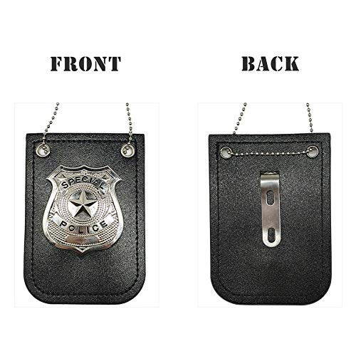 HOMILY Kids Hand Cuffs and Badge for Kids Pretend Toy Role Play
