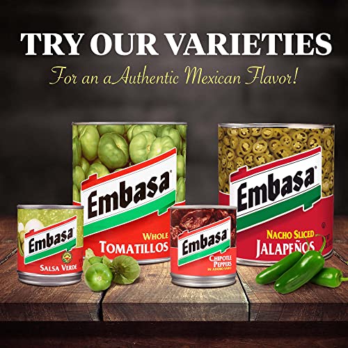 Image of EMBASA Chipotle Peppers in Adobo Sauce, 7 Oz Can (12-pack)