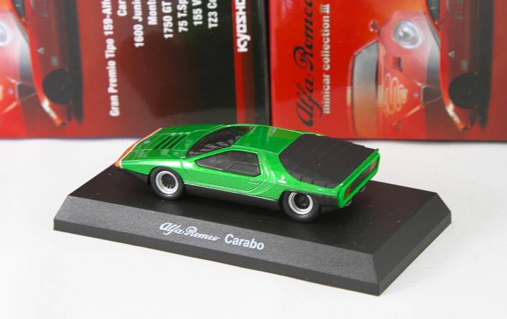 Amazon | 京商 1/64 アルファロメオ カラボ グリーン アルファロメオ